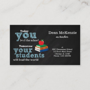 Carte De Visite Professeur