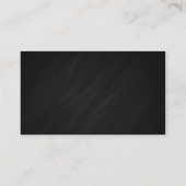 Carte De Visite Professeur (Dos)