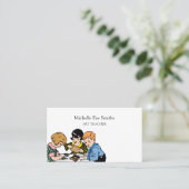 Carte De Visite Professeur d'art pour enfants ARTS et artisanat (Debout devant)