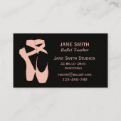 Carte De Visite Professeur de ballet danse professeur de danse stu (Devant)
