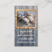Carte de visite professeur de danse de ballet (Devant)