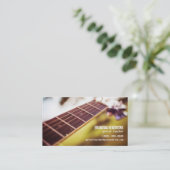 Carte De Visite Professeur de guitare (Debout devant)