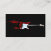 Carte De Visite Professeur de guitare (Devant)