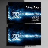 Carte De Visite Professeur de guitare électrique