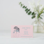 Carte De Visite Professeur de littérature anglaise freelance (Debout devant)