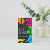 Carte De Visite Professeur de mathématiques / Tuteur de maths (Debout devant)