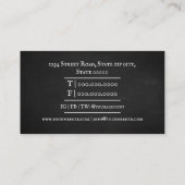 Carte De Visite Professeur de mathématiques / Tuteur de maths (Dos)