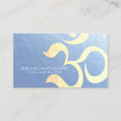 Carte De Visite Professeur de méditation de studio de yoga Coach d (Devant)