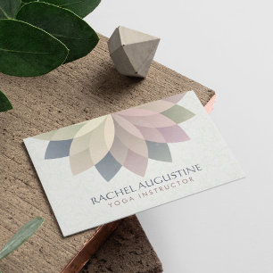 Carte De Visite Professeur de méditation de studio de YOGA Mandala