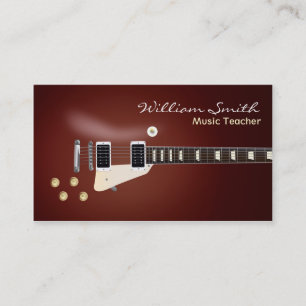 Carte De Visite Professeur de musique