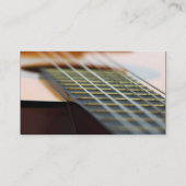 Carte De Visite Professeur de musique de guitare (Dos)