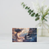 Carte De Visite Professeur de Musique | Pianiste (Debout devant)