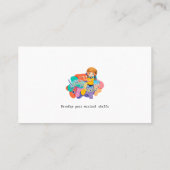 Carte De Visite Professeur de musique | Professionnel (Dos)