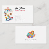 Carte De Visite Professeur de musique | Professionnel (Devant / Derrière)