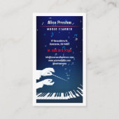 Carte De Visite Professeur de musique | Proffesional (Devant)