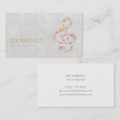 Carte De Visite professeur de musique tondeuse (Devant / Derrière)