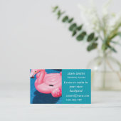 Carte De Visite Professeur de natation indépendant (Debout devant)