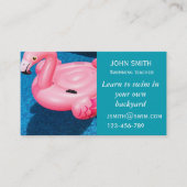 Carte De Visite Professeur de natation indépendant (Devant)