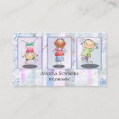 Carte De Visite Professeur de photo ou de dessin ou après l'école (Devant)