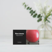 Carte De Visite Professeur de Pilates (Debout devant)