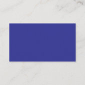 Carte De Visite Professeur de sciences / Microscope de l'enseignan (Dos)