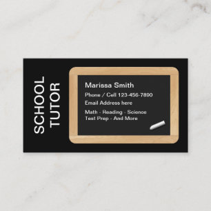 Carte De Visite Professeur de soutien scolaire