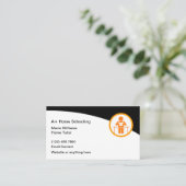 Carte De Visite Professeur de tuteur à la maison (Debout devant)