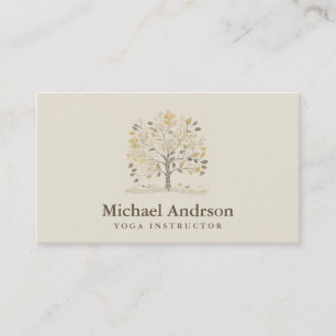 Carte De Visite Professeur de Yoga