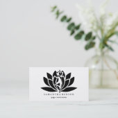 Carte De Visite Professeur de Yoga (Debout devant)