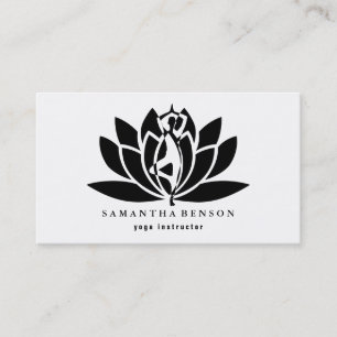 Carte De Visite Professeur de Yoga