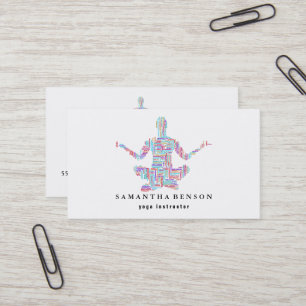 Carte De Visite Professeur de yoga