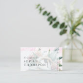 Carte De Visite Professeur de yoga (Debout devant)