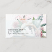 Carte De Visite Professeur de yoga (Dos)