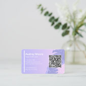 Carte De Visite Professeur de yoga (Debout devant)