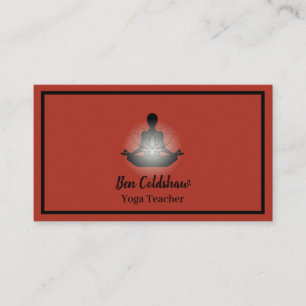 Carte De Visite Professeur de yoga