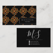 Carte De Visite Professeur de Yoga Studio Mandela (Devant / Derrière)