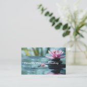 Carte De Visite Professeur Et Classe De Guérison De Médiation (Debout devant)