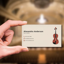 Professeur minimaliste de violon