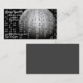 Carte De Visite Professeur ou tuteur de technologie de codage (Devant / Derrière)