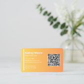 Carte De Visite Professeurs de yoga instructeurs studios de yoga p (Debout devant)