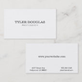 Carte De Visite Profession (Devant / Derrière)