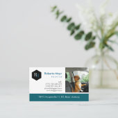 Carte De Visite Professional Automatic Logo  (Debout devant)