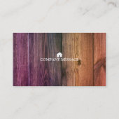 Carte De Visite Professional Builder Carpenter Tools Woodworking B (Dos)