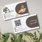 Carte De Visite Professional Cafe Coffee Barista Modern Custom