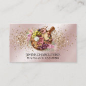 Carte De Visite Professional Charcuterie Catering Grazing Board  (Devant)