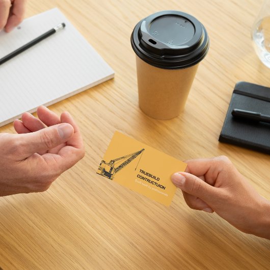 Carte De Visite Professional Construction & Mechanical Engineer