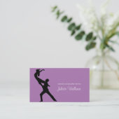 Carte De Visite Professional Dance Studio, Instructeur Business (Debout devant)