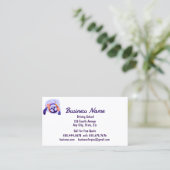 Carte De Visite Professional Driving School Instructors  (Debout devant)