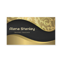 Professional Gold Black Classy