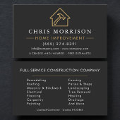 Carte De Visite Professional Home Improvement Construction